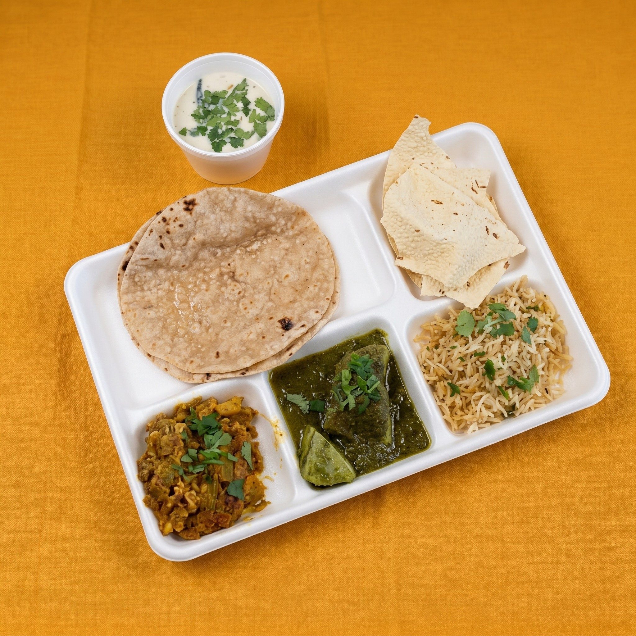 Mini Gujarati Thali.