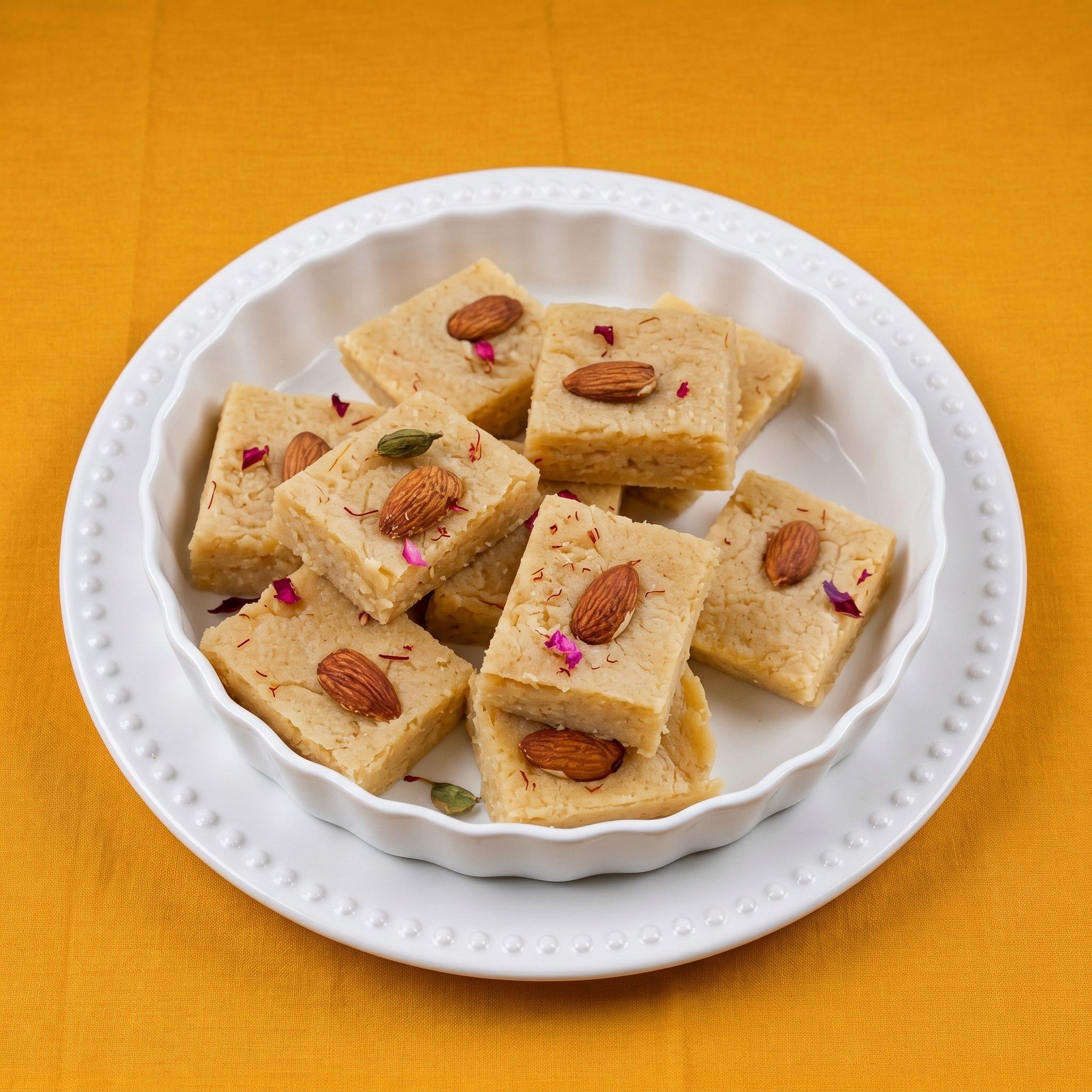 Badam Burfi.