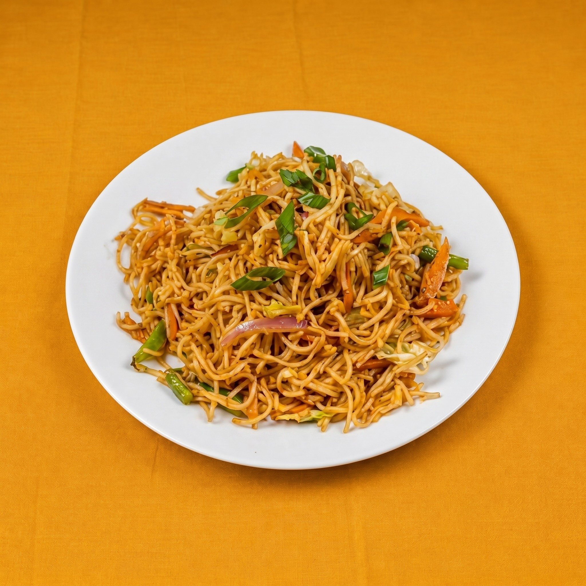 Vegetable Hakka Noodles.
