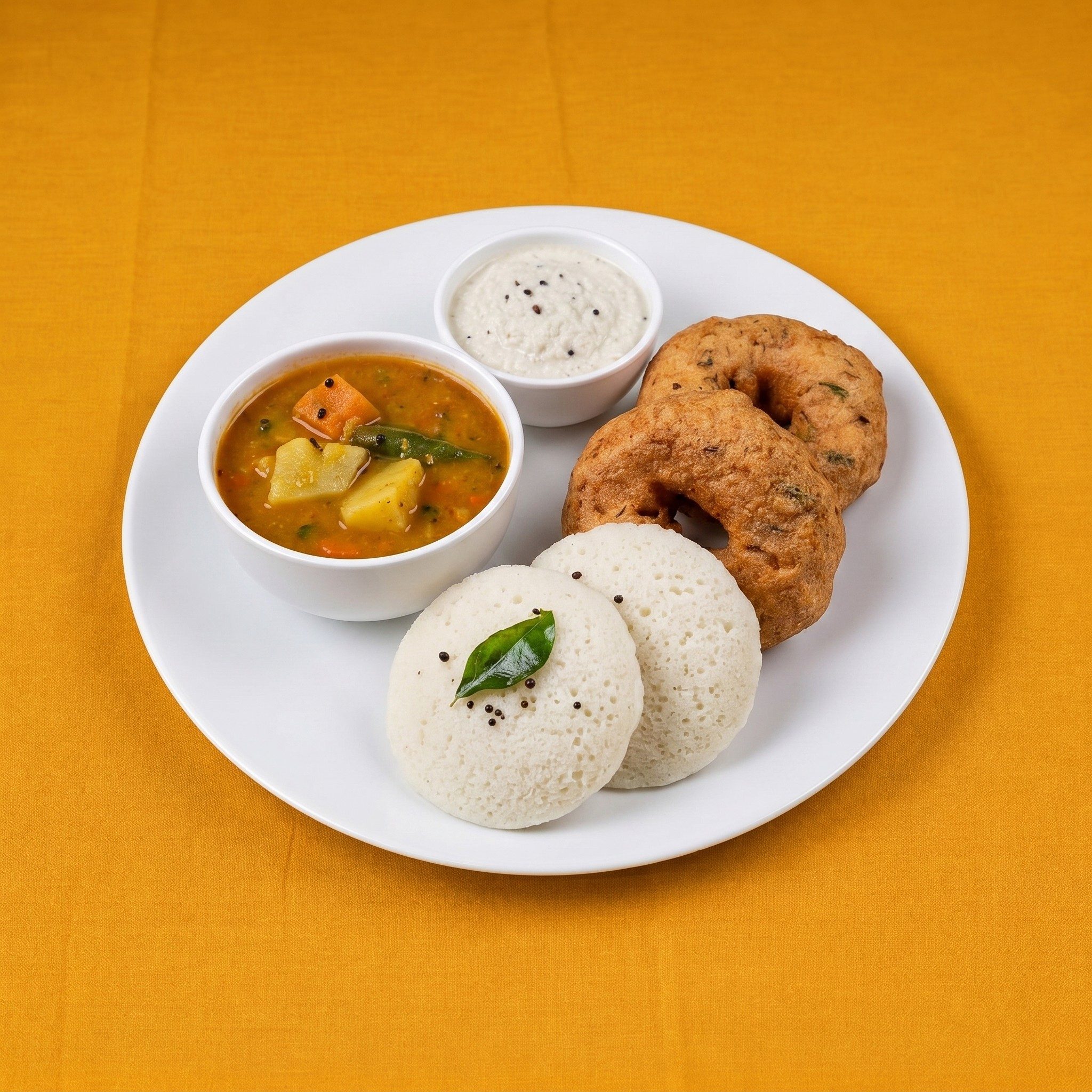 Idli Vada Combo.