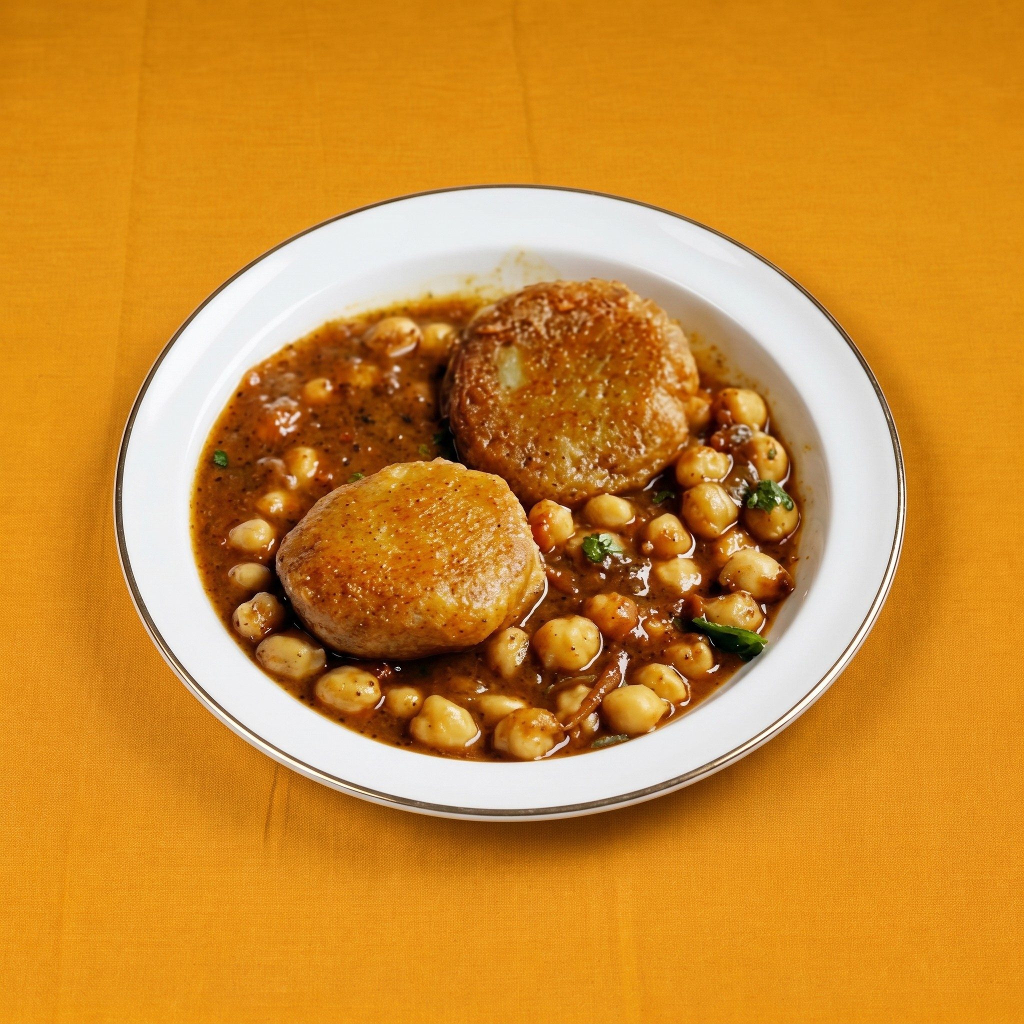 Aloo Tikki Chaat.