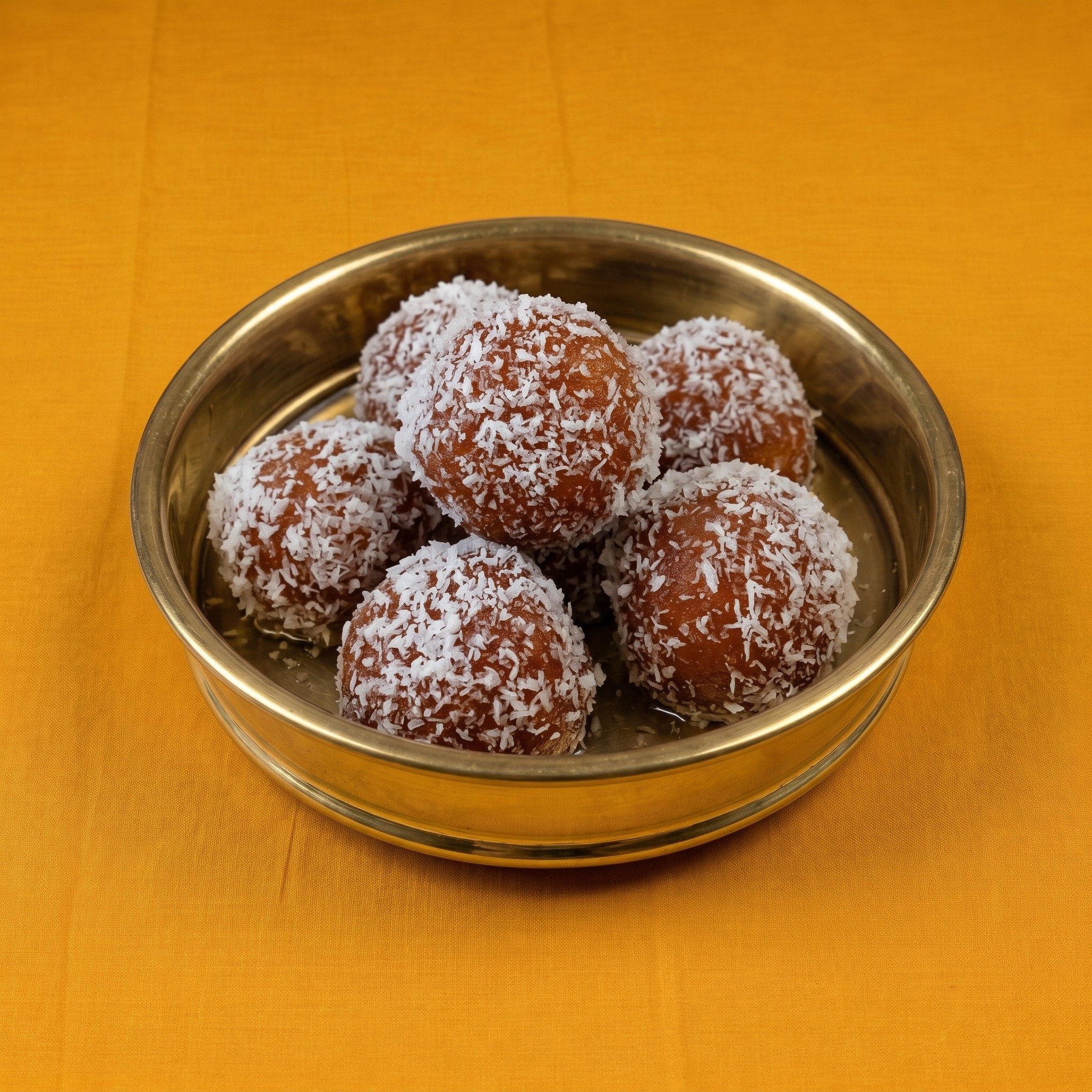 Dry Gulab Jamun.