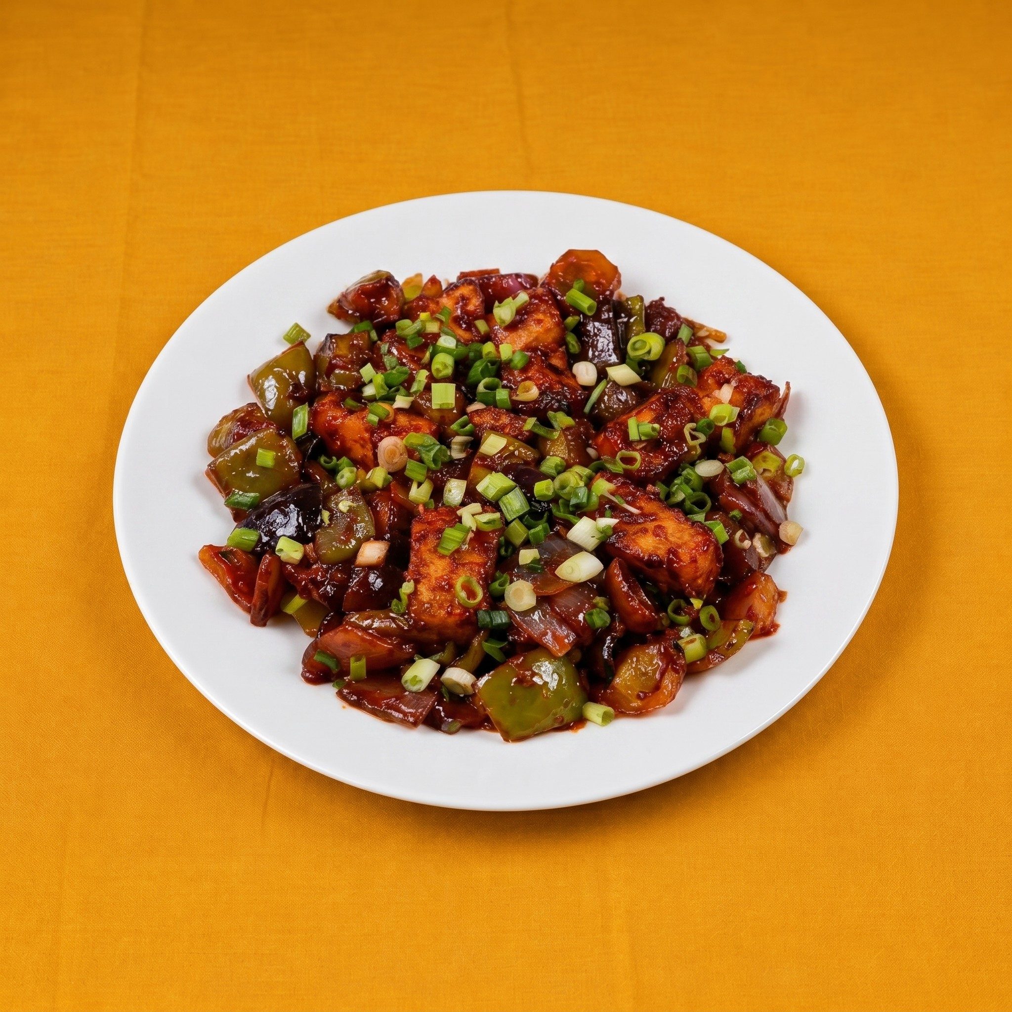 Dry Chilli Paneer.