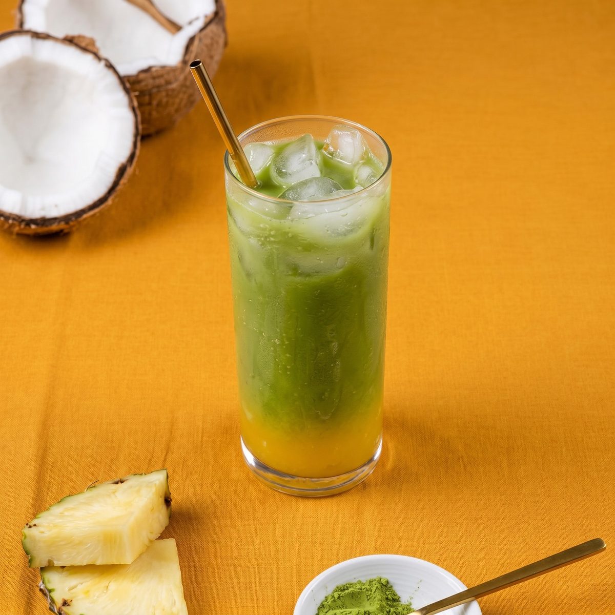 Pineapple Matcha Delight