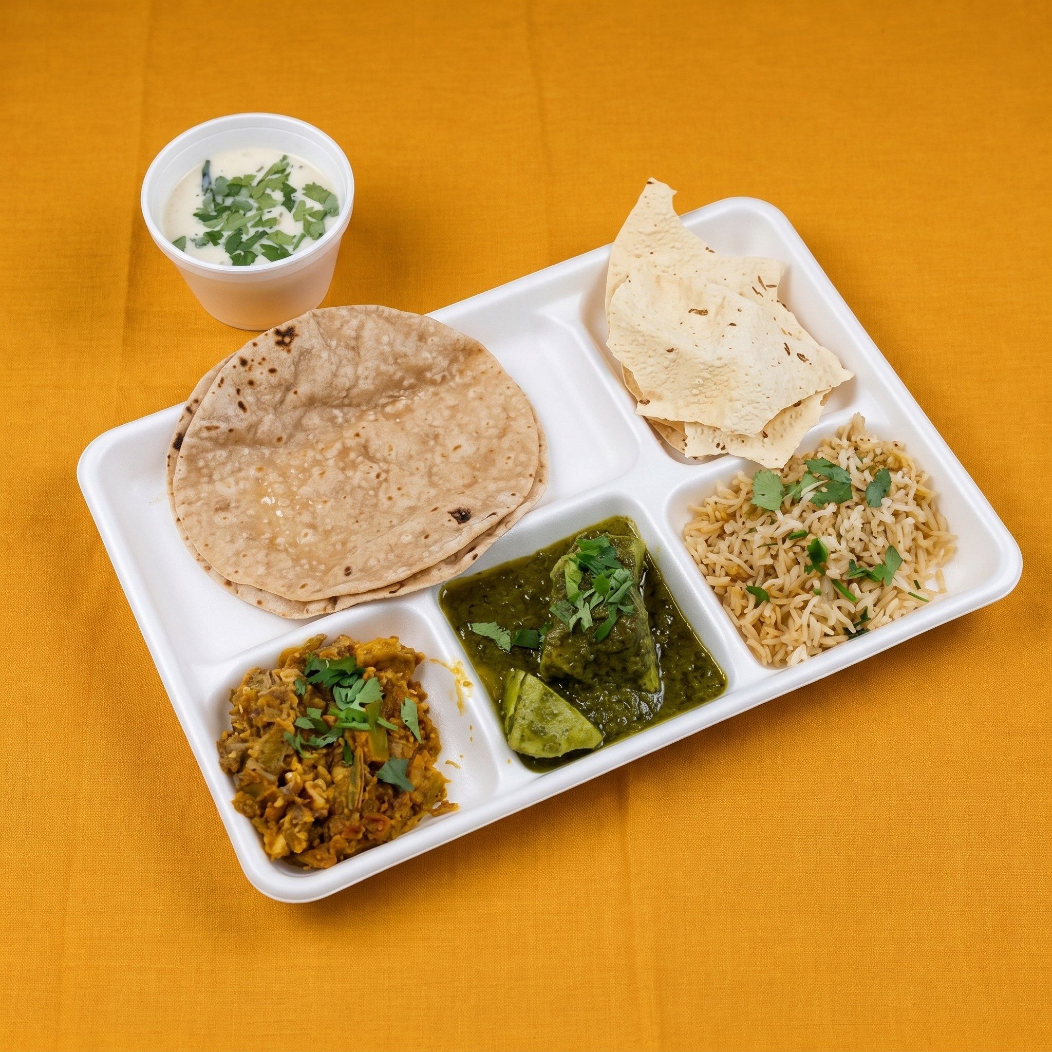 Gujarati Thali.