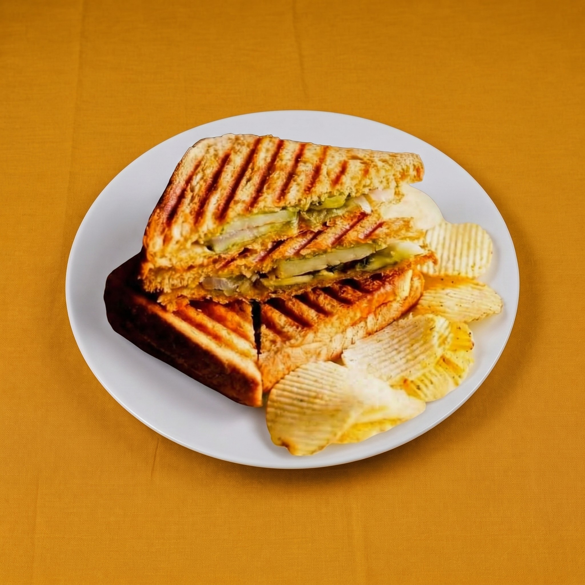 Vegetable Grilled Sandwich
