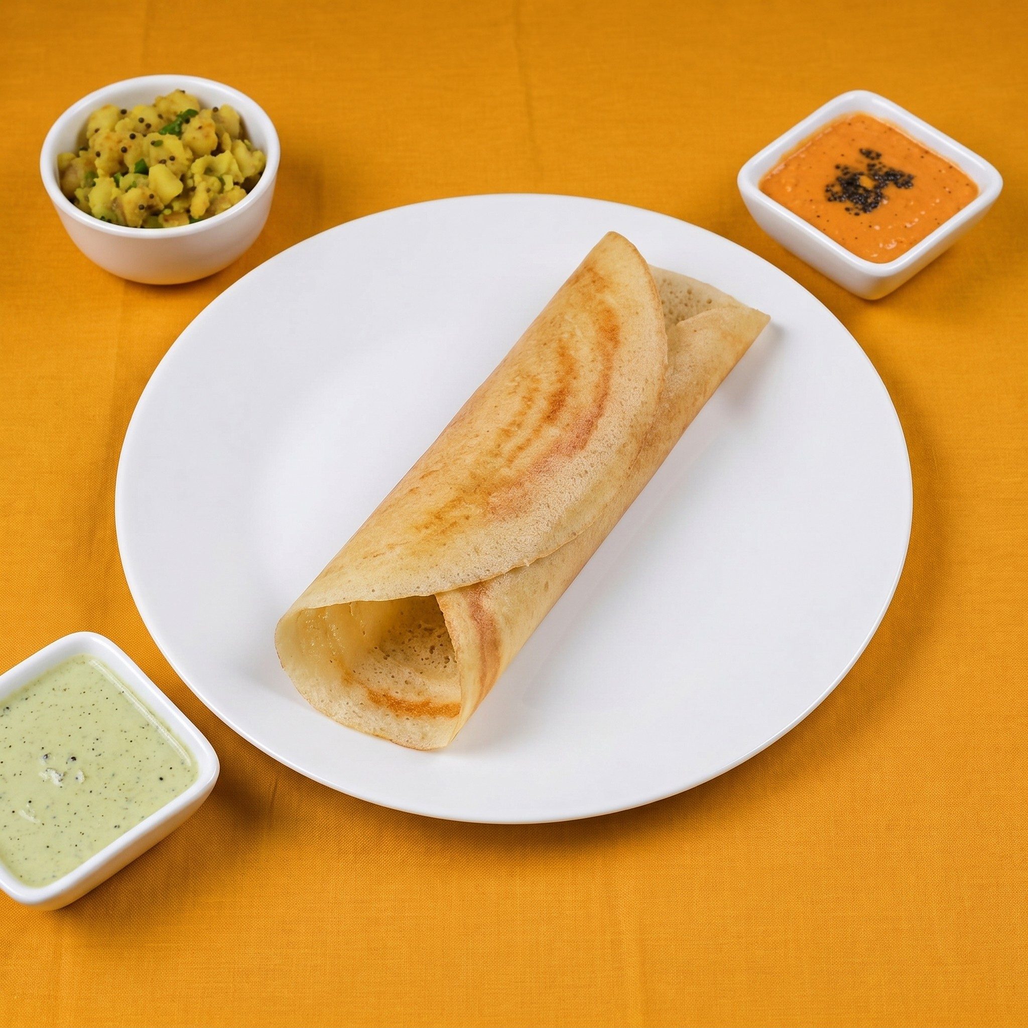 Plain Dosa.