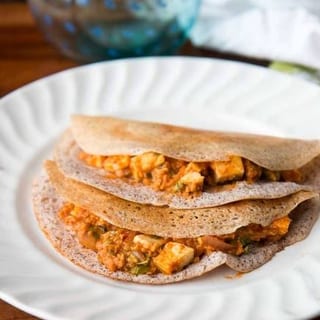 Paneer Schezwan Dosa