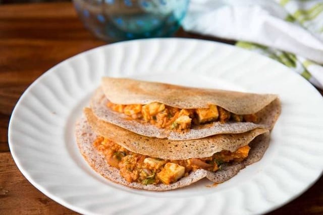 Paneer Schezwan Dosa